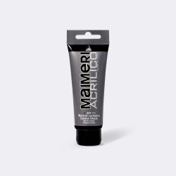 Akrylová barva Maimeri Acrilico 75 ml - karbonová černá 537