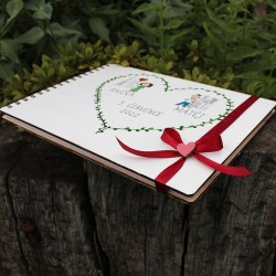 SVATEBNÍ fotoalbum s vlastním motivem