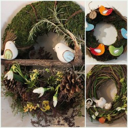 KREATIVNÍ KURZ TVORBY JARNÍCH VĚNCŮ