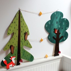 MAXI provázková nástěnka LES