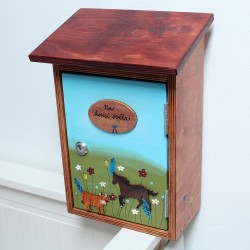 Malovaná poštovní schránka - na konci světa