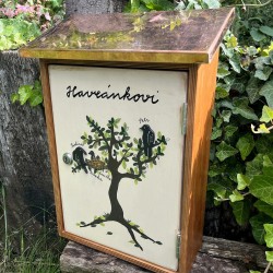 Malovaná poštovní schránka - Havranovi