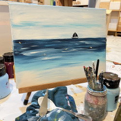 Zážitkový kurz malování akrylem