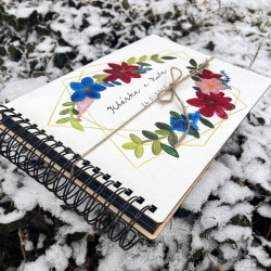 Dřevěné svatební fotoalbum MAGIE