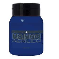 Akrylová barva Maimeri Acrilico 500 ml - ultramarine deep 392