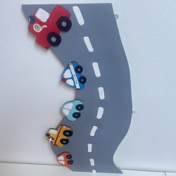 Nástěnná dekorace silnice