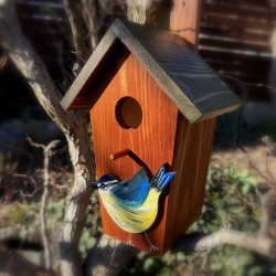 Ptačí budka pro sýkorky