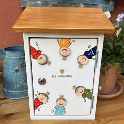 Malovaná poštovní schránka - dětská skupina ministerstva financí