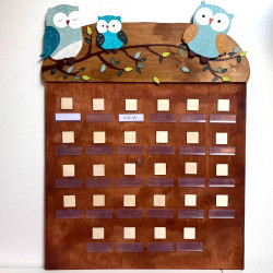 Značkovník do mateřské školy - třída soviček