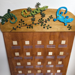 Značkovník do mateřské školy - třída ještěrek