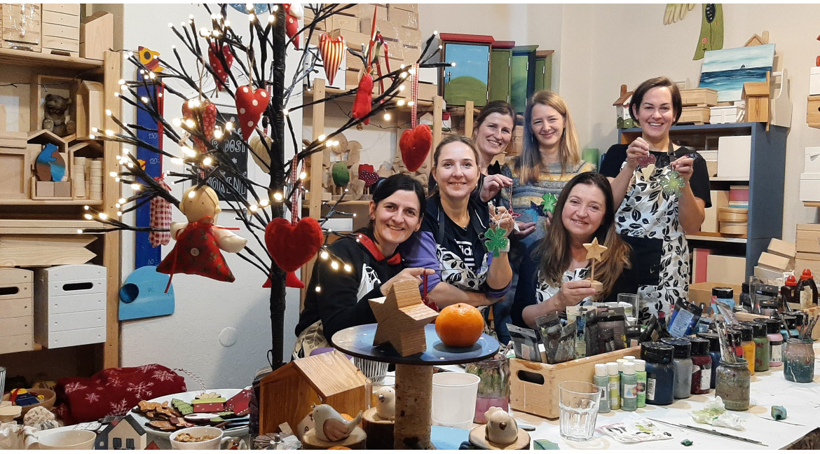 Tvořivá zima v ateliéru Oskárek – darujte zážitek, který potěší